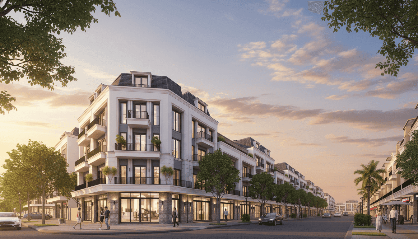 Liên kề đầu hồi Bích Động Lakeside