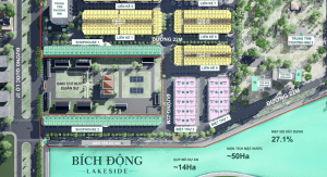 Mặt bằng dự án Bích Động Lakeside