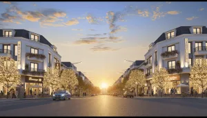 Thiết kế Shophouse dự án Bích Động Lakeside