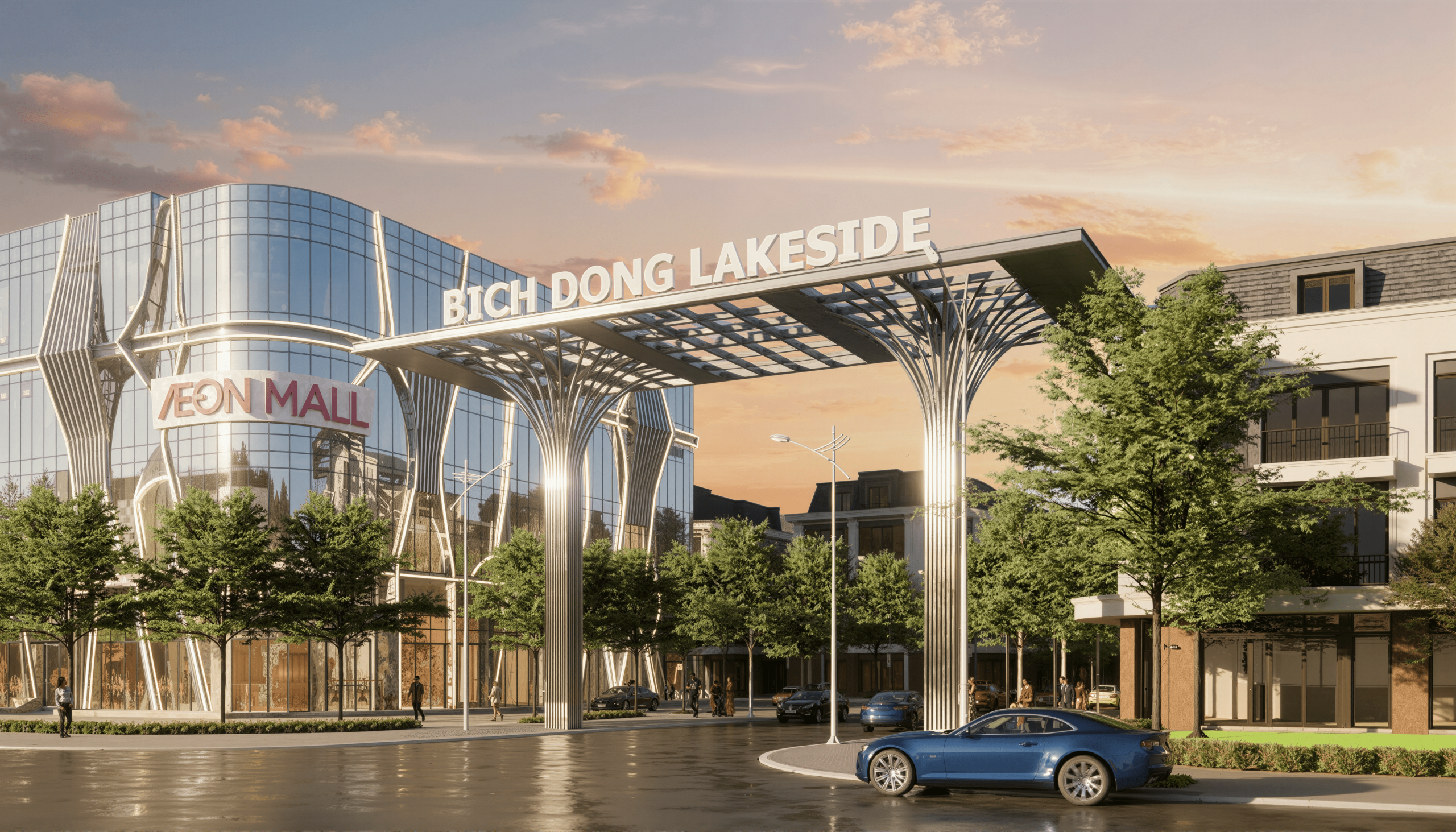 Tiện ích ngoại khu dự án Bích Động Lakeside