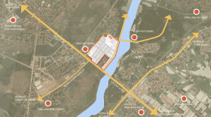 Vị trí dự án Bích động Lakeside